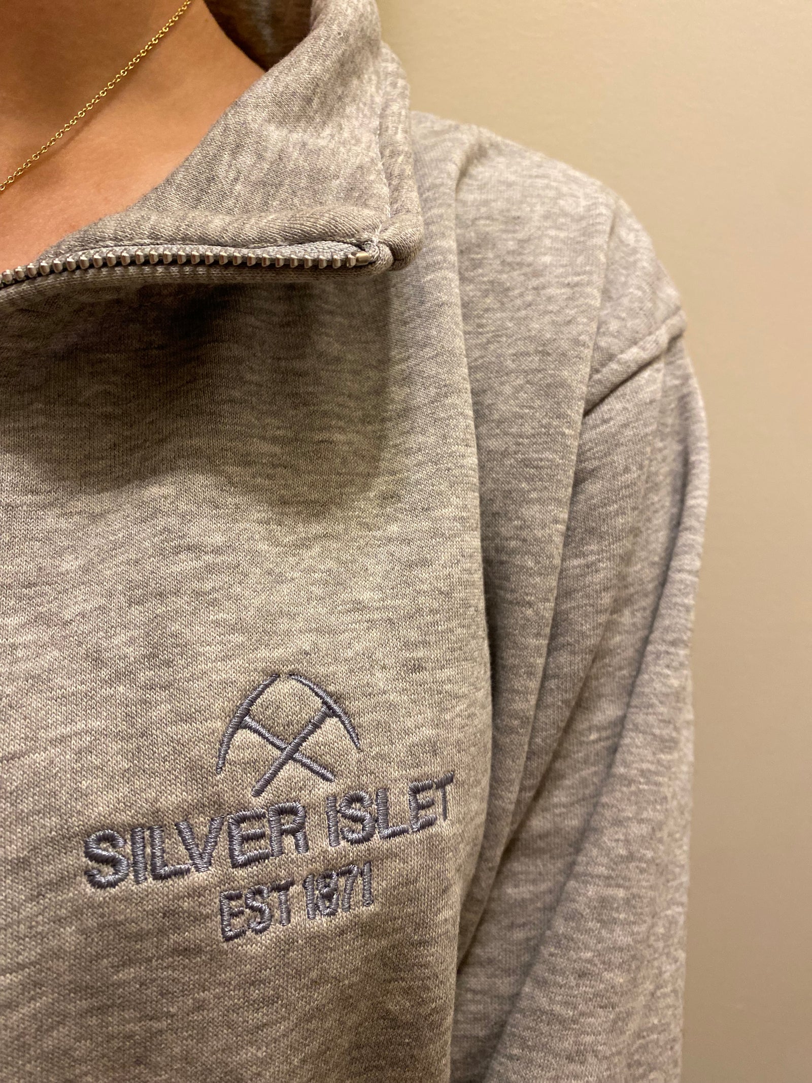 Silver Islet Cozy Camp Quarter-Zip Pullover